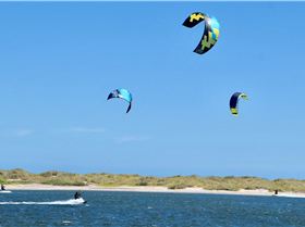 Kitesurfers at Safety Bay 26th February 2017