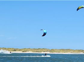 Kitesurfers at Safety Bay 26th February 2017