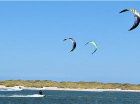 Kitesurfers at Safety Bay 26th February 2017