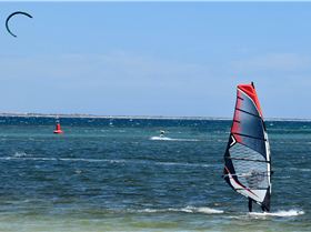 Kitesurfers at Safety Bay 26th February 2017