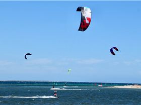 Kitesurfers at Safety Bay 26th February 2017
