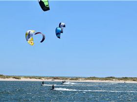 Kitesurfers at Safety Bay 26th February 2017