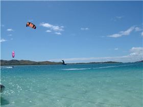 Kitesurfing