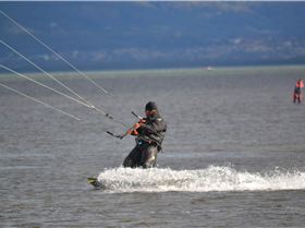 Kitesurfing