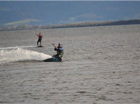 Kitesurfing