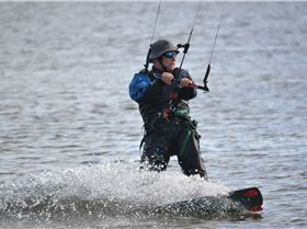 Kitesurfing