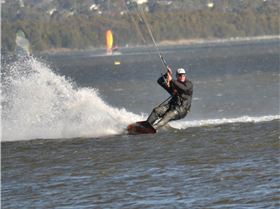 Kitesurfing