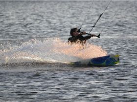 Kitesurfing