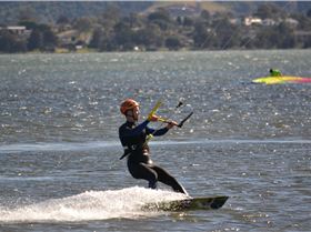 Kitesurfing