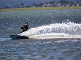 Kitesurfing