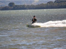Kitesurfing