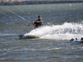 Kitesurfing