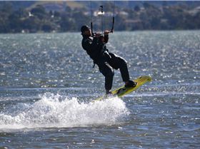 Kitesurfing
