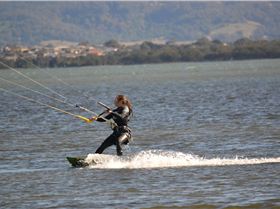 Kitesurfing