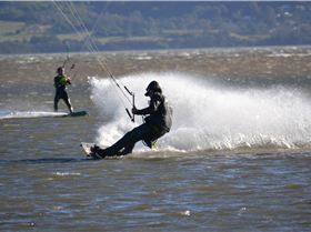 Kitesurfing