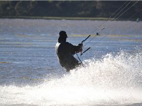 Kitesurfing