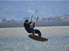 Kitesurfing