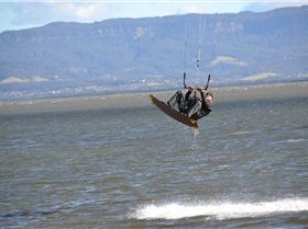 Kitesurfing
