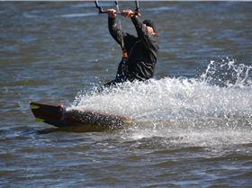 Kitesurfing