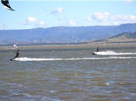 Kitesurfing