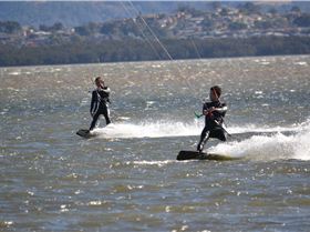 Kitesurfing