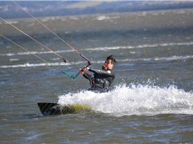 Kitesurfing