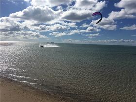 Kitesurfing
