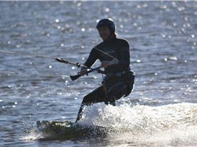 Kitesurfing