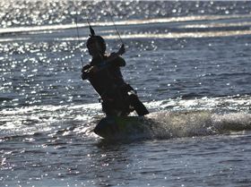 Kitesurfing