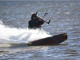 Kitesurfing