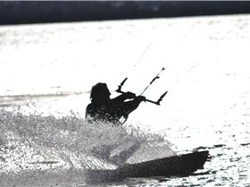 Kitesurfing