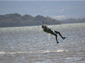Kitesurfing