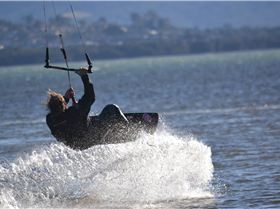 Kitesurfing
