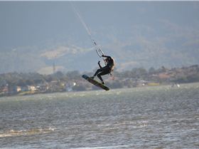 Kitesurfing