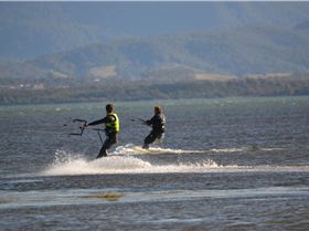 Kitesurfing