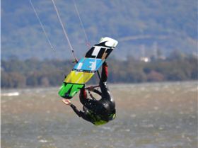 Kitesurfing