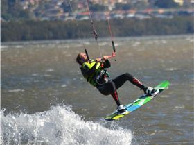 Kitesurfing