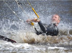Kitesurfing