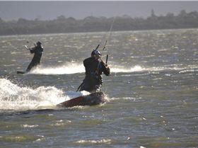 Kitesurfing