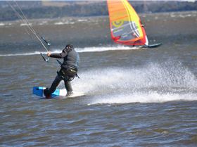 Kitesurfing