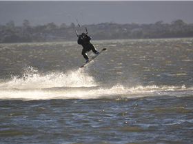 Kitesurfing
