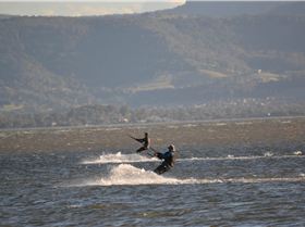 Kitesurfing
