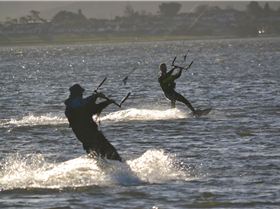 Kitesurfing