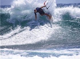 Kitesurfing