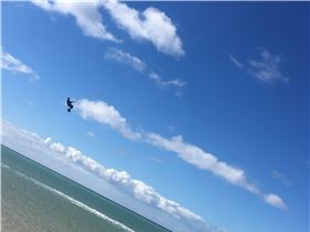 Kitesurfing