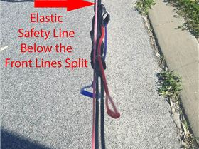 elastic safety line
