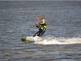 Kitesurfing