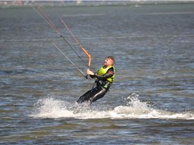 Kitesurfing
