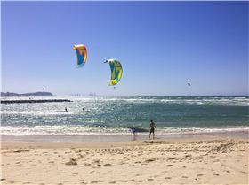 Today in Currumbin QLD was such a great day! Wind was solid :) OMG we love kiteboarding so much!