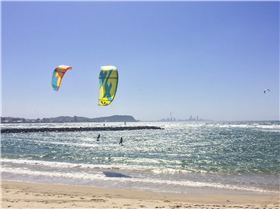 Today in Currumbin QLD was such a great day! Wind was solid :) OMG we love kiteboarding so much!